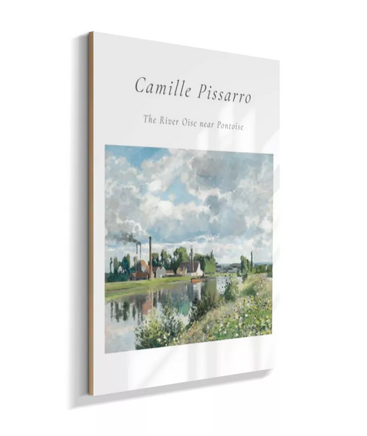 Camille Pissarro – The River Oise near Pontoise