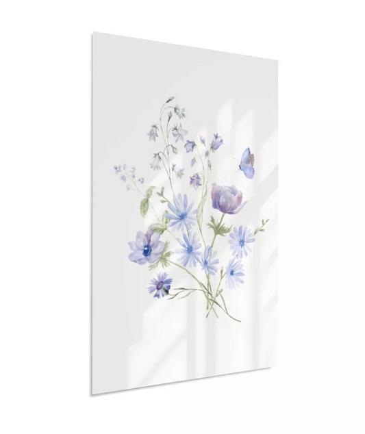 Flores Azuladas