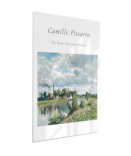 Camille Pissarro – The River Oise near Pontoise