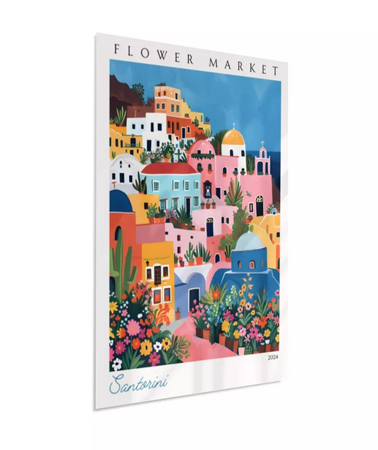 Flower Market - Santorini