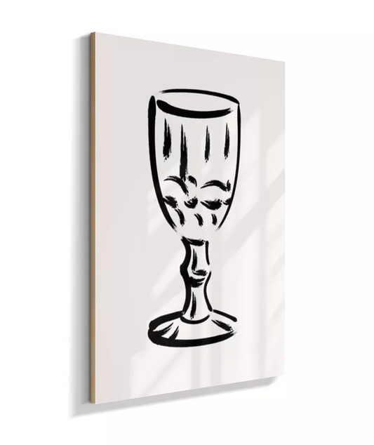 Taça minimalista