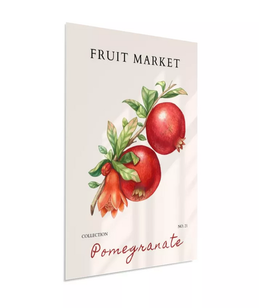 Fruit Market Pomegranete
