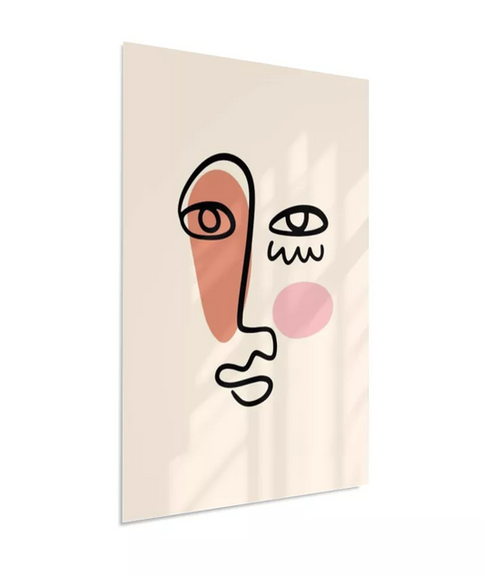 Rosto abstrato