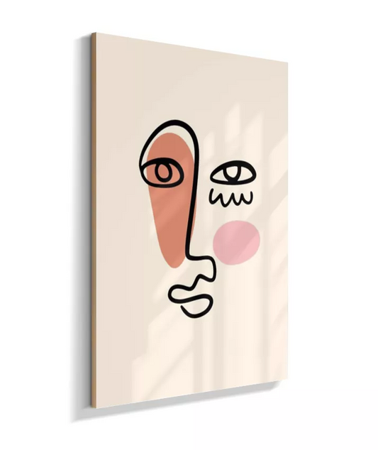 Rosto abstrato