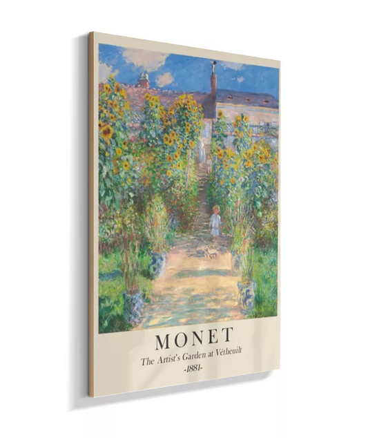 O Jardim de Monet em Vetheuil